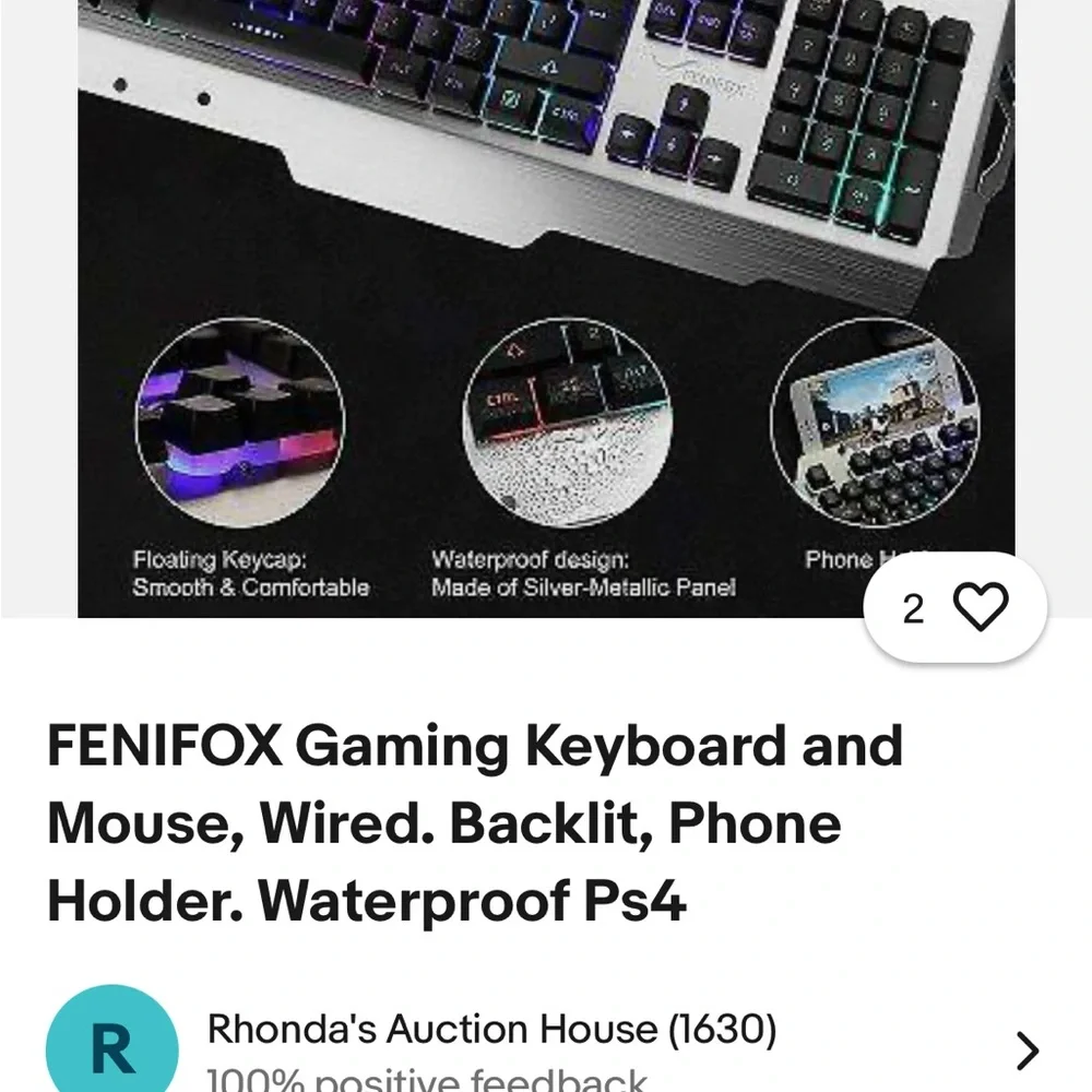 Fenifox Gaming Keyboard